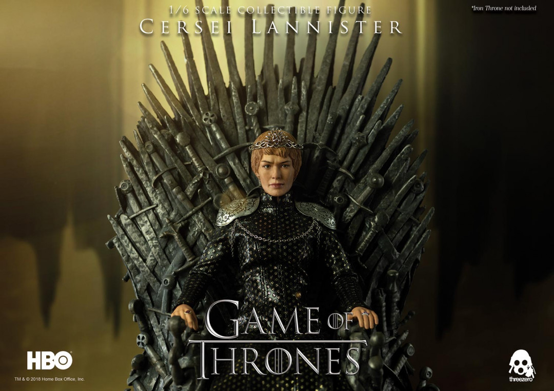 零元拍：ThreeZero 3z0064 1/6 《权力的游戏》- Cersei Lannister/瑟曦·兰尼斯特