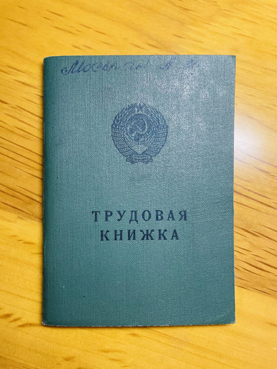 索科洛夫斯基·苏联小拍No.2 - 苏联美品1977年劳动手册