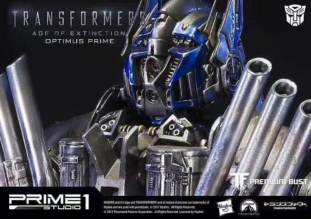 零元拍：Prime 1 Studio PBTFM-09 变形金剛4 擎天柱 胸像 ，实体店先行展示品
