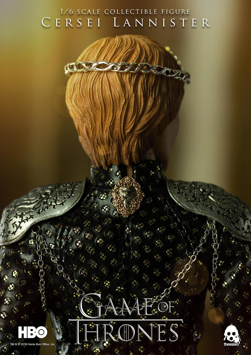 零元拍：ThreeZero 3z0064 1/6 《权力的游戏》- Cersei Lannister/瑟曦·兰尼斯特