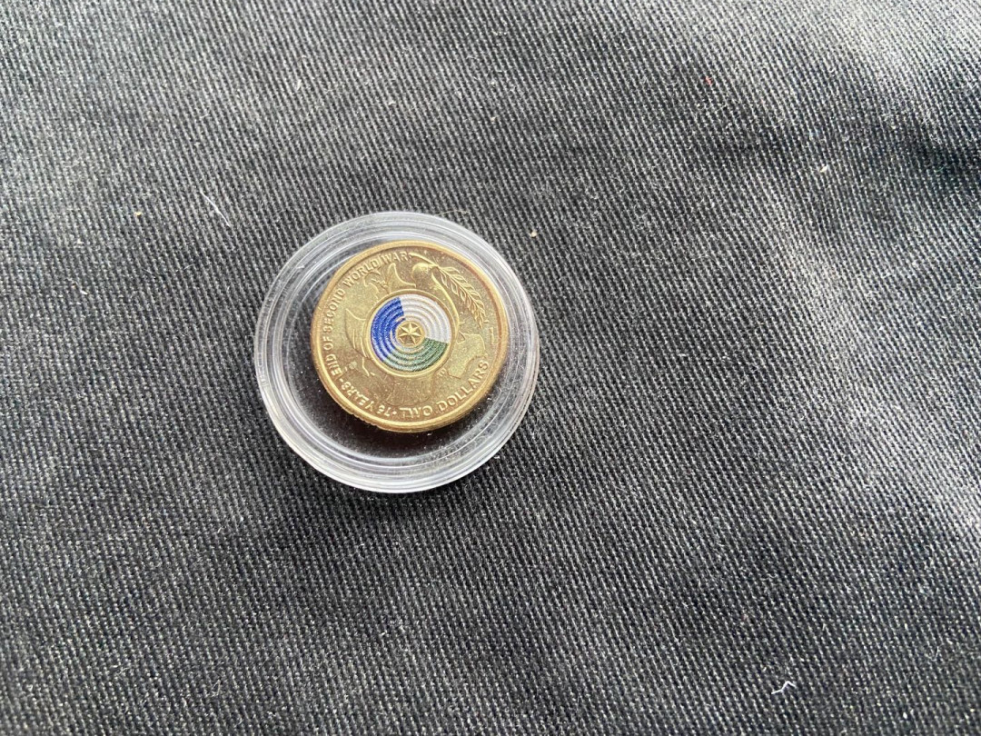 【随心拍&Getcoins】钱币拍卖九十一期～ 【澳大利亚】双色2澳元二战胜利