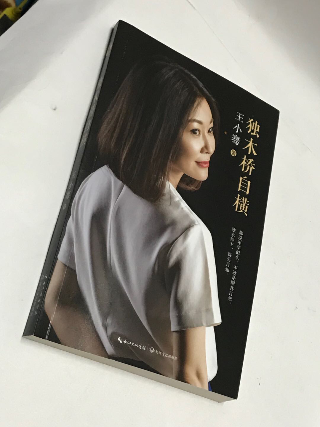 零元拍：著名主持人 王小骞 亲笔签名著书《独木桥自横》