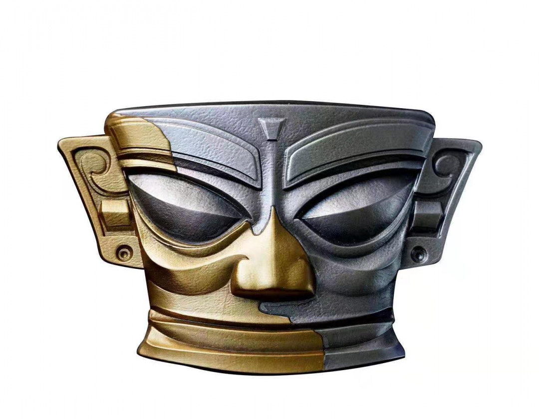 CSIS-GREAT评级精品钱币拍卖第九十五期 纽埃 三星堆 仿古镀金银币