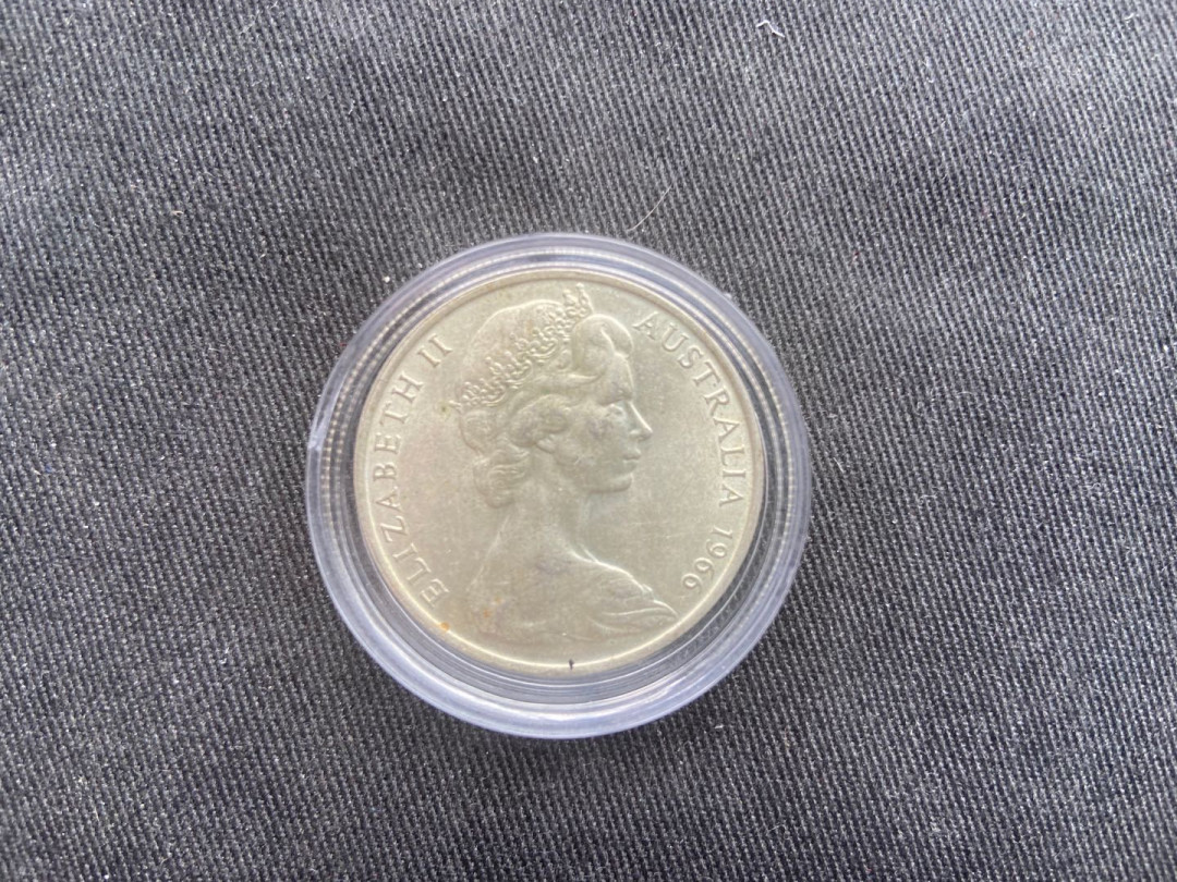 【随心拍&Getcoins】钱币拍卖九十一期～ 1966澳大利亚50分银币一枚