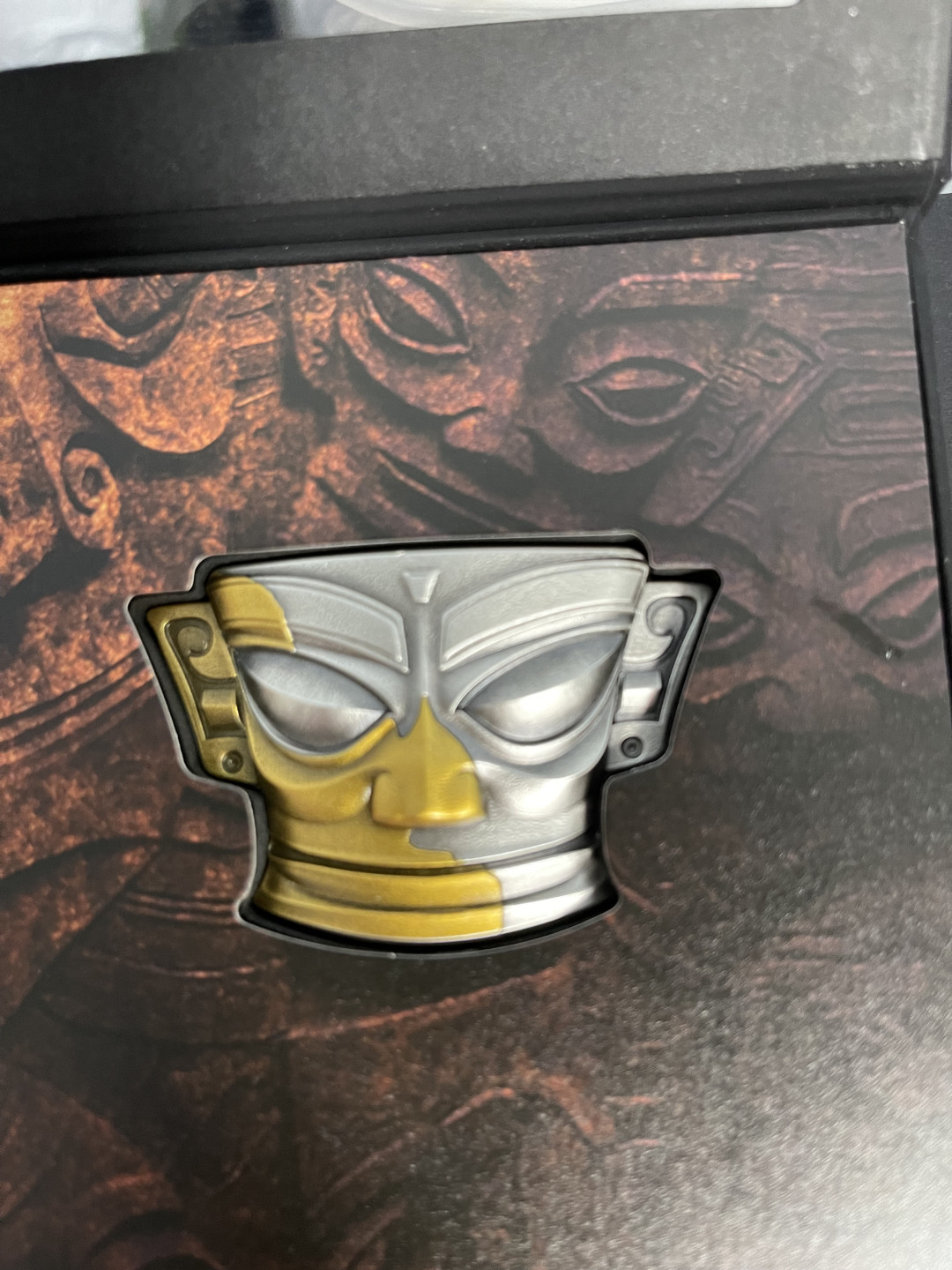 CSIS-GREAT评级精品钱币拍卖第九十五期 纽埃 三星堆 仿古镀金银币