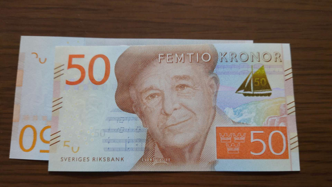 6.18专场全场免佣金【囧羊收藏】第30期暨2021年第二十一期微拍 裸钞精选超低价起拍  2016年瑞典50克朗 全新绝品