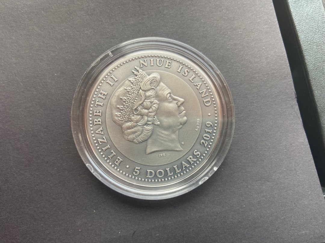 【币观天下】第151期钱币拍卖 【纽埃】高浮雕系列之面具