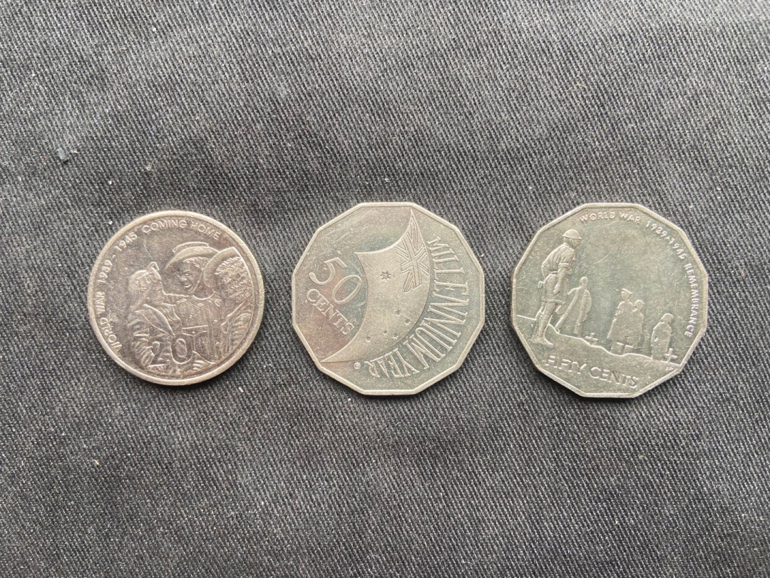 【币观天下】第151期钱币拍卖 【澳大利亚】纪念币3枚