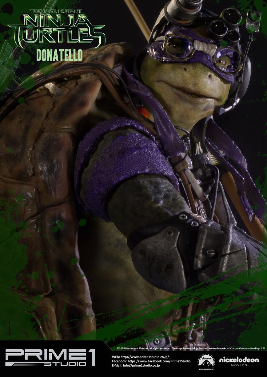 零元拍：Prime 1 Studio：1/4《忍者神龟》- 多纳泰罗/Donatello 雕像 MMTMNT-03全新未拆。