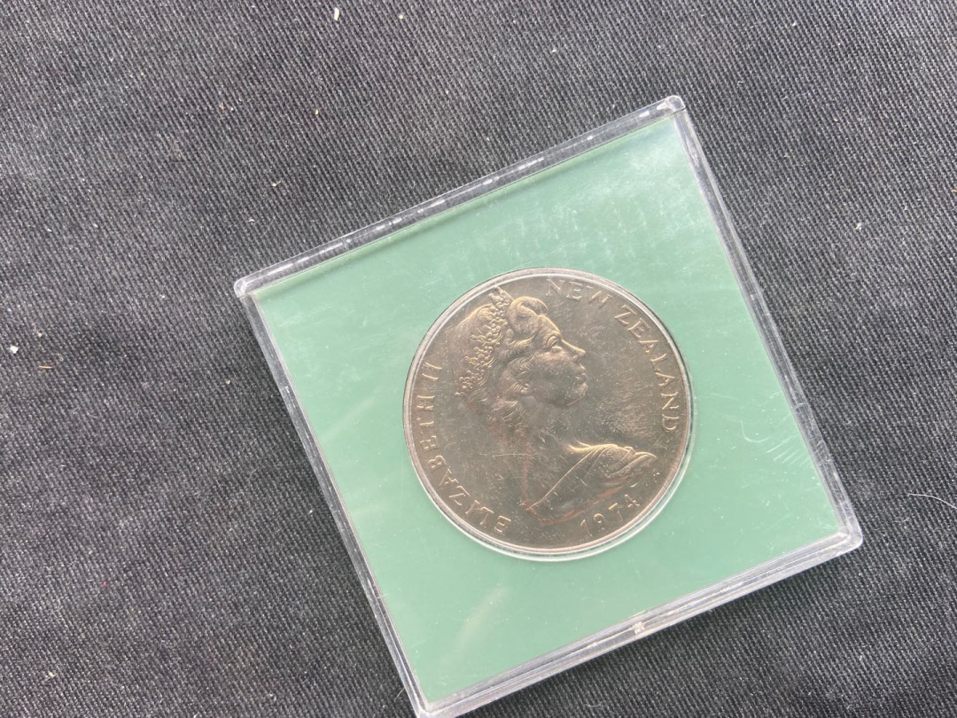 【币观天下】第151期钱币拍卖 【新西兰】1974年大雁克朗币【带盒】