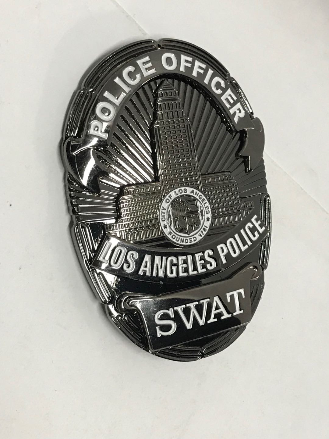 零元拍：原品 洛城特警 警徽