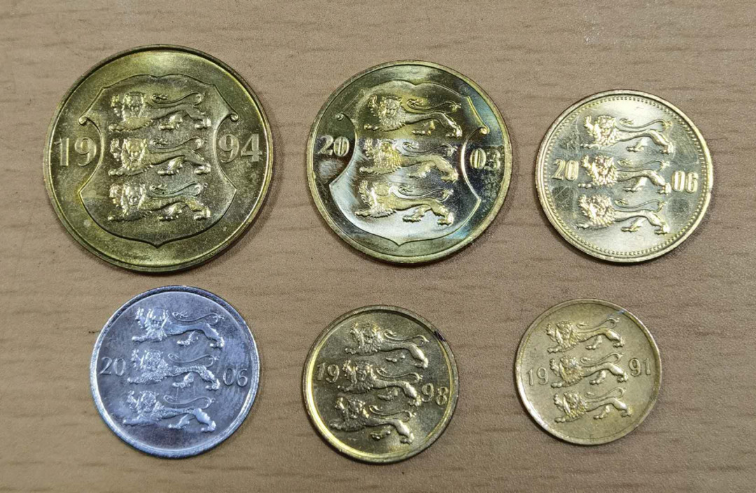 北京马甸外币专卖微拍第五十五期，外国非贵金属流通币纪念币专场，陆续上新欢迎关注 爱沙尼亚