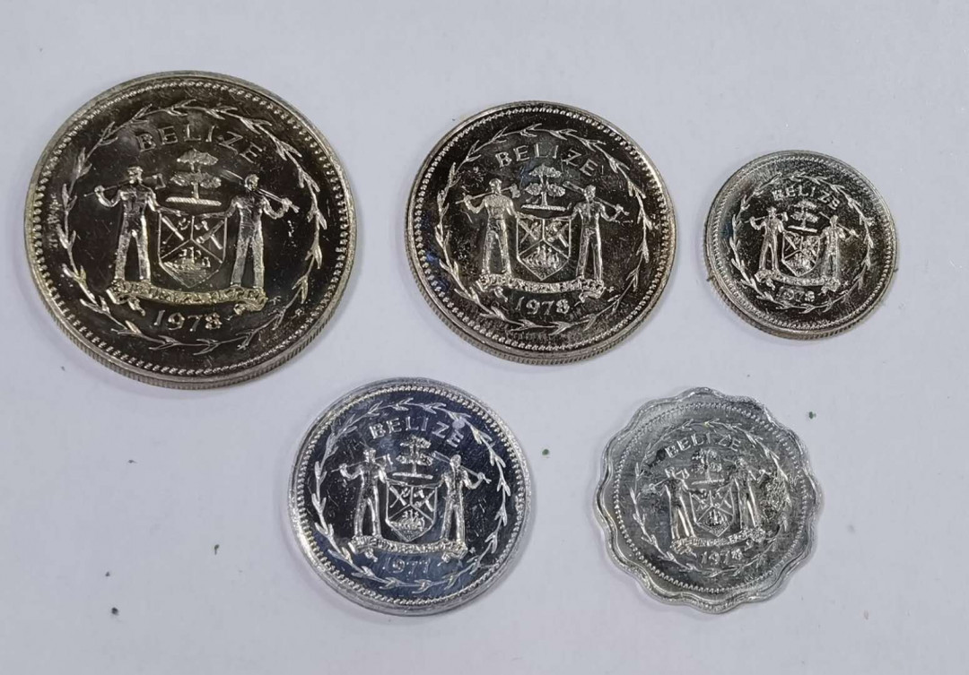 北京马甸外币专卖微拍第五十五期，外国非贵金属流通币纪念币专场，陆续上新欢迎关注 动物植物版伯利兹，塑胶条沾过