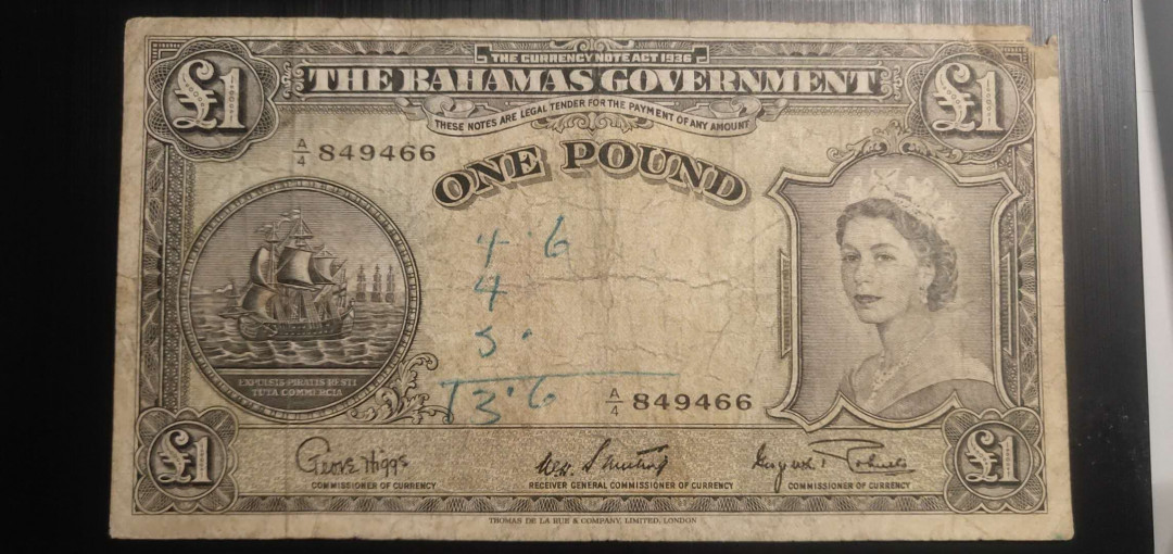 N&C第十一期: 欢乐捡漏场 巴哈马珍品两张 六到七品原票如图