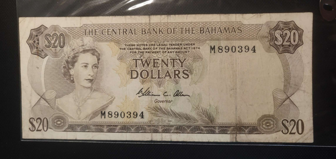 N&C第十一期: 欢乐捡漏场 巴哈马珍品两张 六到七品原票如图