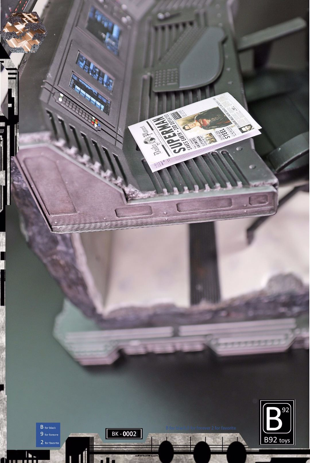 零元拍：B92 toys ：1/6 蝙蝠 工作室/Bat workshop 场景展示地台