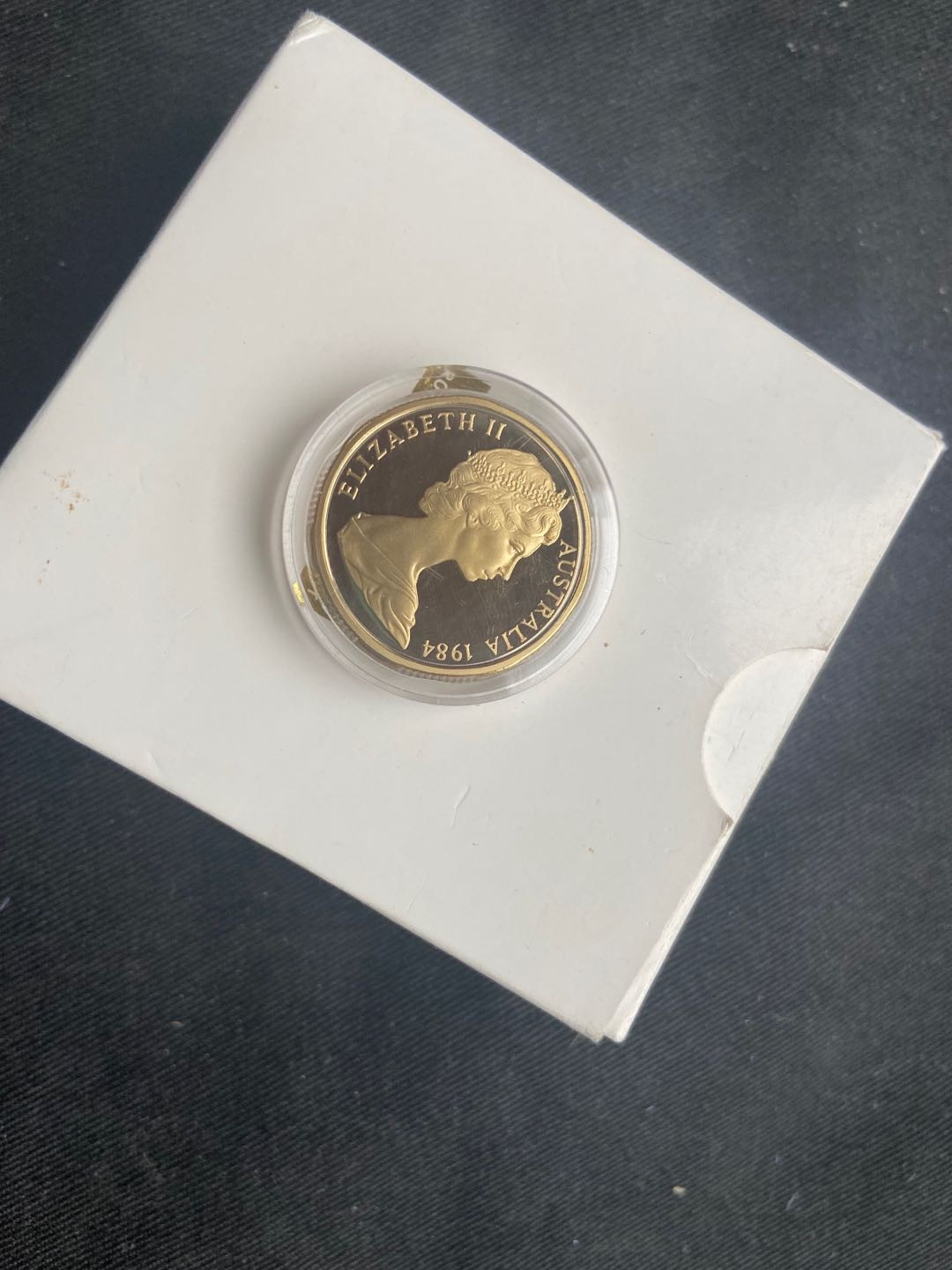 【币观天下】第152期钱币拍卖 【澳大利亚】1984年1澳元精制币