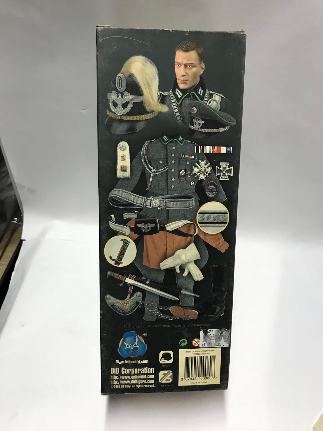 零元拍：DID1/6 D80036 二战德国警察绝版全新未拆