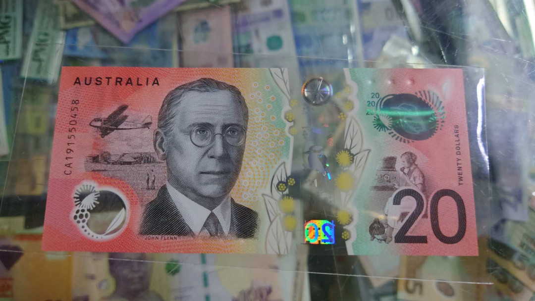 【囧羊收藏】精选微拍第32期暨2021年第二十三期 评级币/裸钞混合场 有靓号 2019年澳大利亚20元塑料钞 全新绝品（塑料窗口完美）尾号458