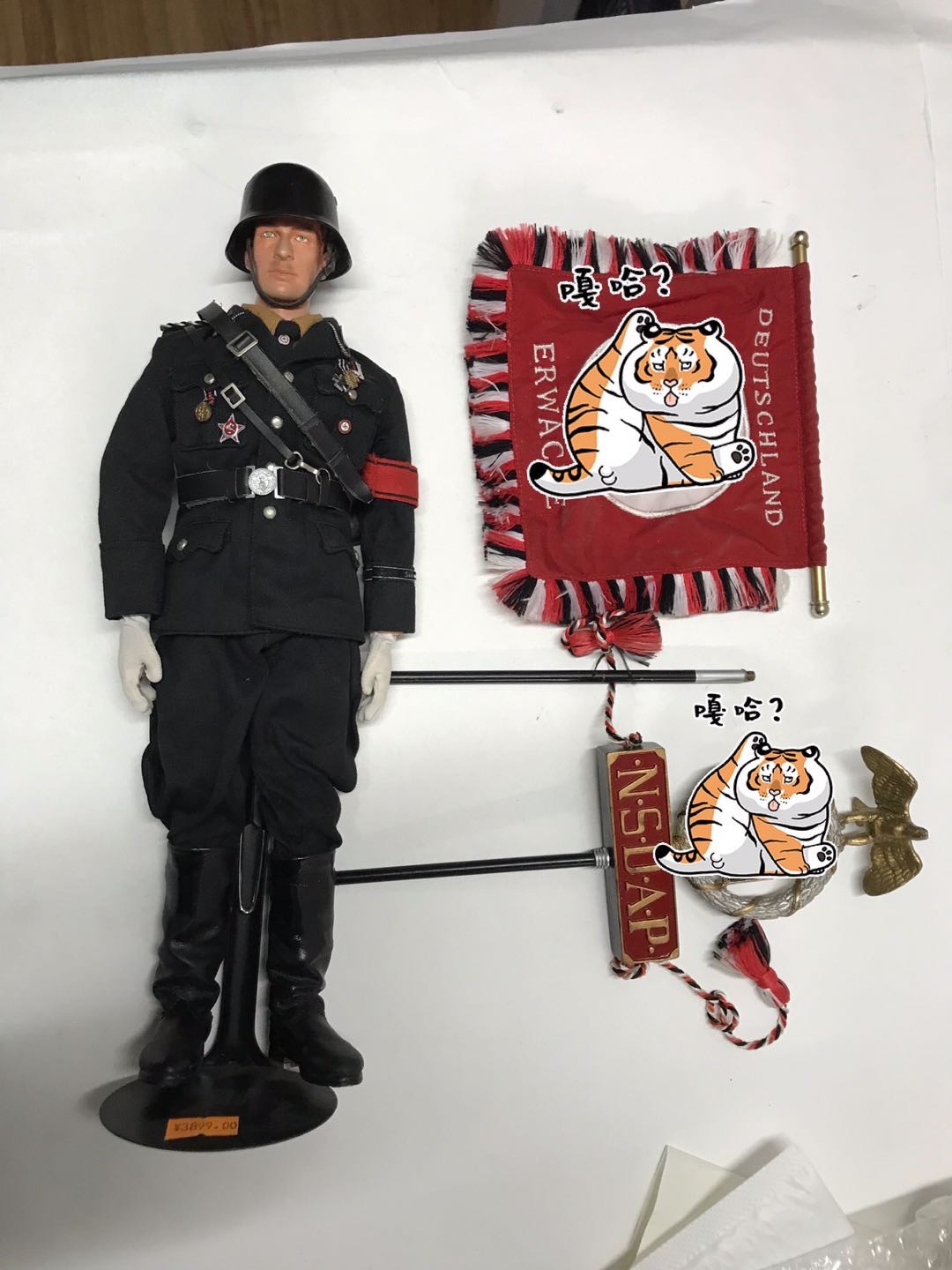 零元拍：零元拍：DID 绝版神物 1/6 德军礼兵，仅开盒站柜