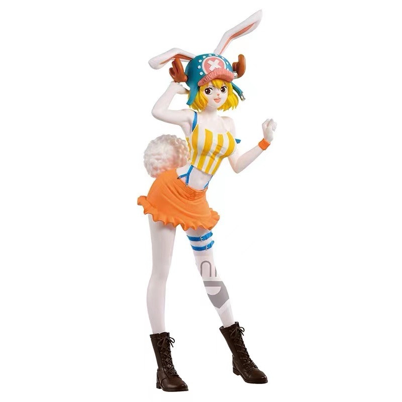 零元拍：万代海贼王手办景品眼镜厂1:9 Sweet Style Pirates 加洛特乔巴毛皮族 AB款两只，全新未拆