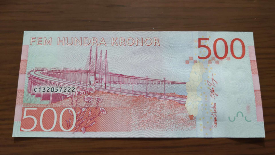 【囧羊收藏】精选微拍第32期暨2021年第二十三期 评级币/裸钞混合场 有靓号 2016年瑞典500克朗 全新绝品无4豹子号222 罕见