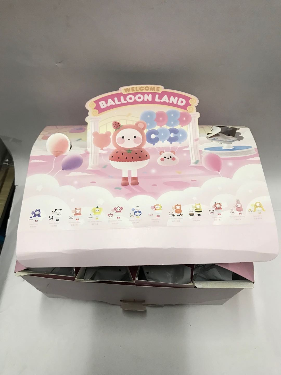 零元拍：POP MART 盲盒套装：Welcome Balloon Land ,完整大盒共12只