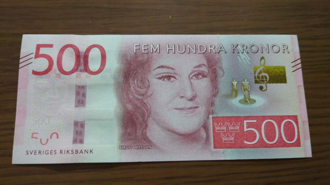 【囧羊收藏】精选微拍第32期暨2021年第二十三期 评级币/裸钞混合场 有靓号 2016年瑞典500克朗 全新绝品无47豹子号192058000罕见