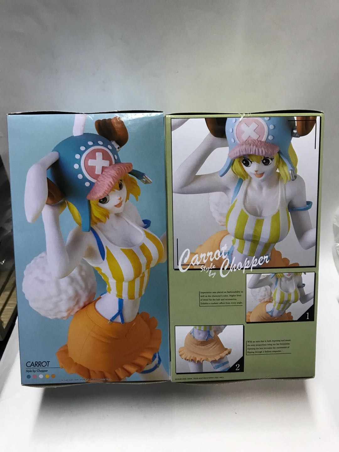 零元拍：万代海贼王手办景品眼镜厂1:9 Sweet Style Pirates 加洛特乔巴毛皮族 AB款两只，全新未拆