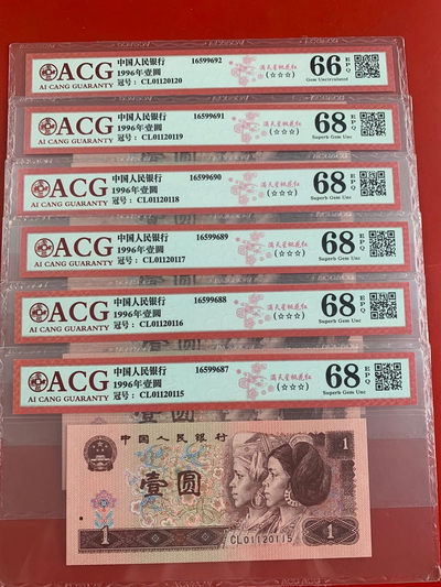 雪地情思拍场：961满天星桃花红荧光币，靓号无四七，爱藏评级高分，单张带一组标十