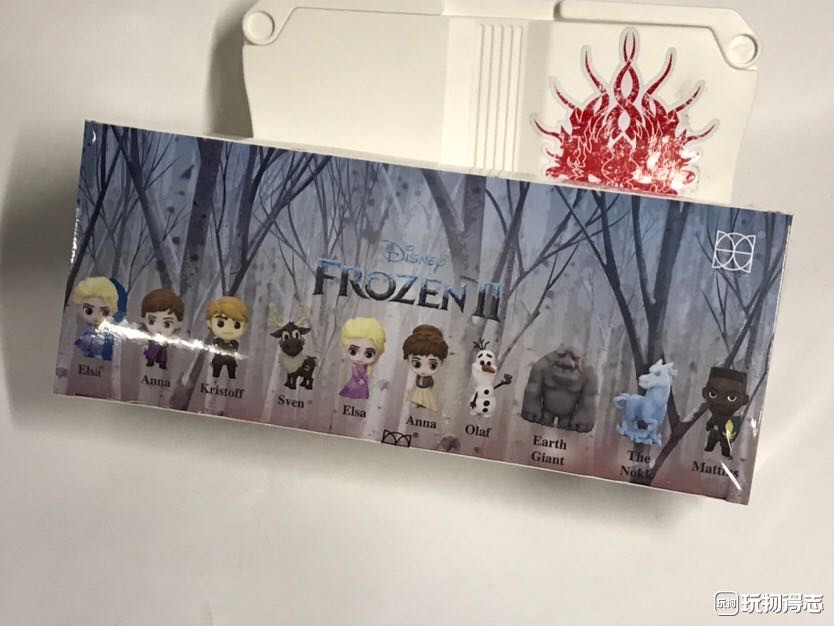 零元拍：迪士尼正版授权《冰雪奇缘2》 HEROCROSS 盲盒 10只1套，不知道里面会不会有隐藏版哟，全新未拆封。