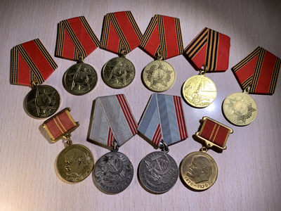 大猫徽章拍卖162期 - 苏联纪念章一组