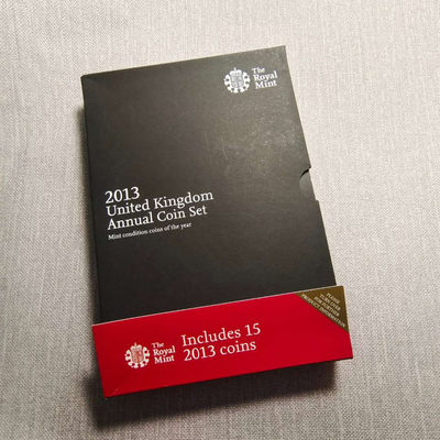 0起1加-纯粹捡漏拍-30场-百年庆祝之不忘初心 - 英国2013年官方套币-含8枚盾徽套币-7枚纪念币