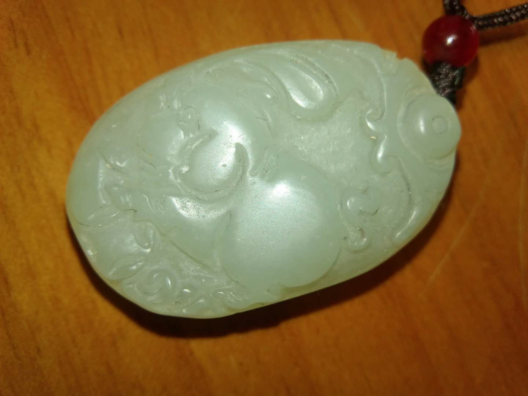 珍品收藏(系统自动拍卖) 和田玉生肖挂件：招财猪，发财猪！