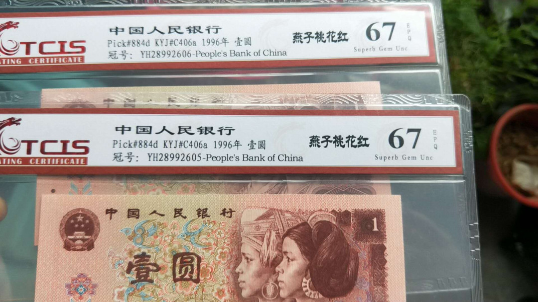 小英开心拍第493期 961桃花红两连号，靓号天印评级