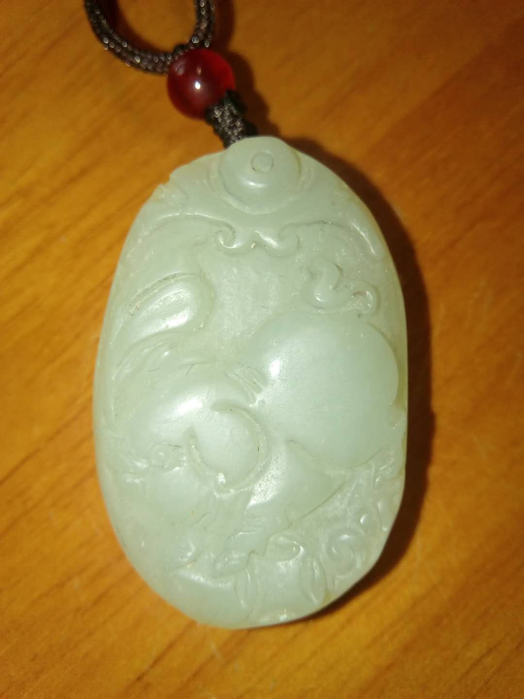 珍品收藏(系统自动拍卖) 和田玉生肖挂件：招财猪，发财猪！