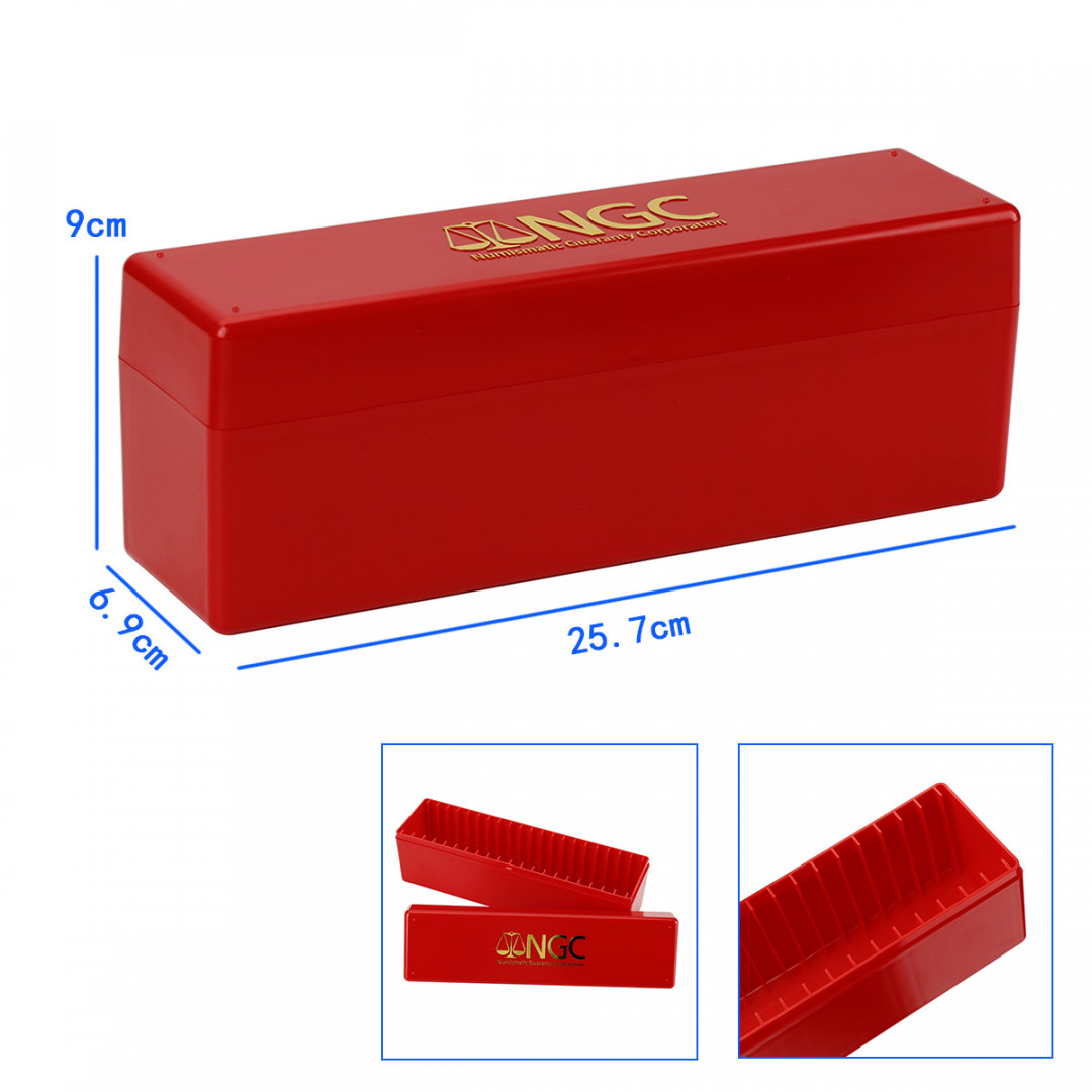 亘邦收藏第71期 全新NGC收藏盒（红色）