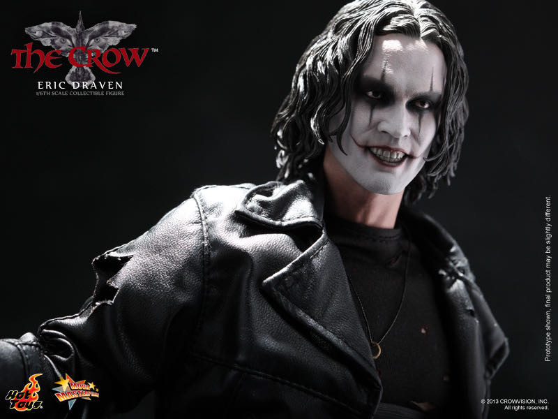 零元拍：HotToys 绝版 1/6 MMS210 – 1/6《乌鸦》- 李国豪/The Crow- Eric Draven全新未拆。