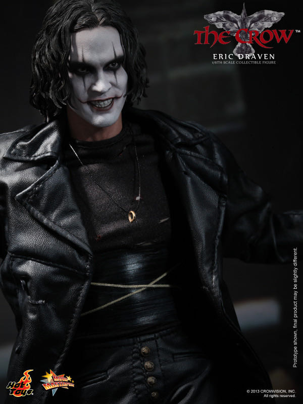 零元拍：HotToys 绝版 1/6 MMS210 – 1/6《乌鸦》- 李国豪/The Crow- Eric Draven全新未拆。