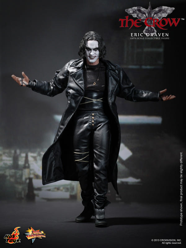 零元拍：HotToys 绝版 1/6 MMS210 – 1/6《乌鸦》- 李国豪/The Crow- Eric Draven全新未拆。