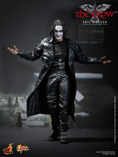 零元拍：HotToys 绝版 1/6 MMS210 – 1/6《乌鸦》- 李国豪/The Crow- Eric Draven全新未拆。 - 零元拍：HotToys 绝版 1/6 MMS210 – 1/6《乌鸦》- 李国豪/The Crow- Eric Draven全新未拆。