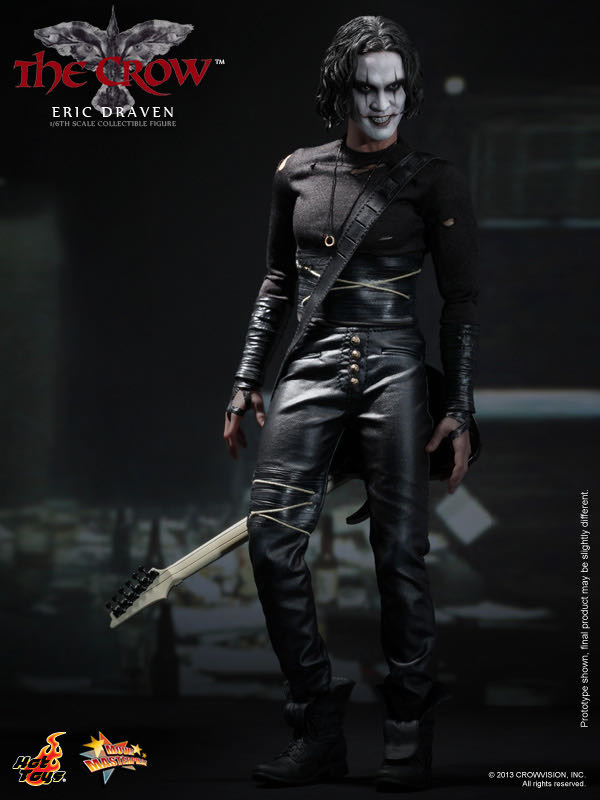 零元拍：HotToys 绝版 1/6 MMS210 – 1/6《乌鸦》- 李国豪/The Crow- Eric Draven全新未拆。