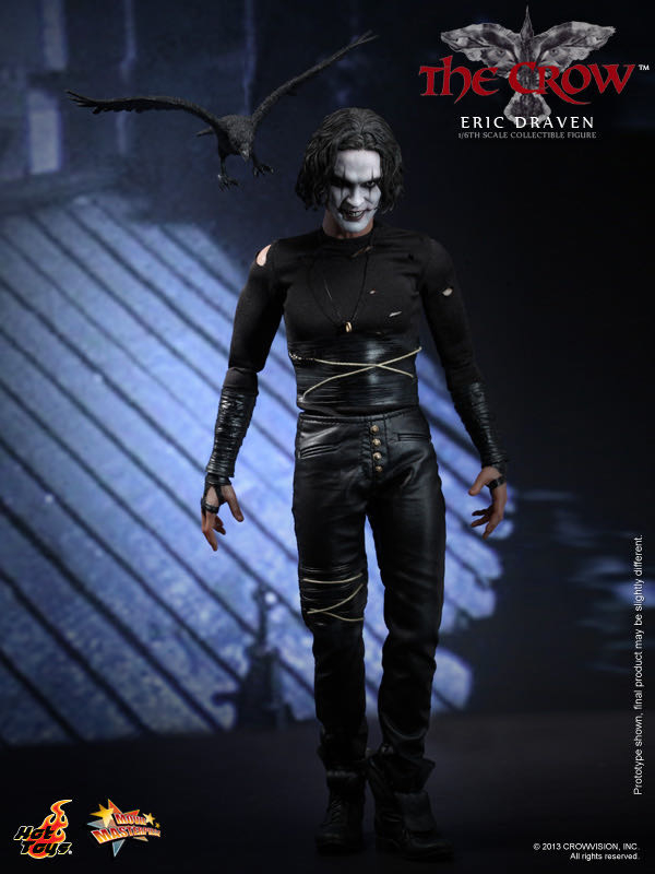 零元拍：HotToys 绝版 1/6 MMS210 – 1/6《乌鸦》- 李国豪/The Crow- Eric Draven全新未拆。