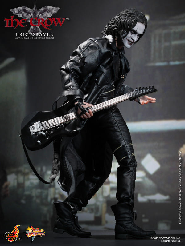 零元拍：HotToys 绝版 1/6 MMS210 – 1/6《乌鸦》- 李国豪/The Crow- Eric Draven全新未拆。