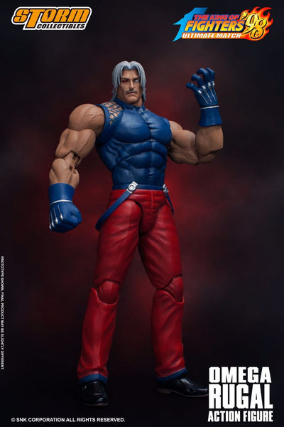 零元拍：Storm Toys：1/12《KOF '98/拳皇98》- OMEGA RUGAL/欧米茄·卢卡尔【三头雕】全新未拆。 - 零元拍：Storm Toys：1/12《KOF '98/拳皇98》- OMEGA RUGAL/欧米茄·卢卡尔【三头雕】全新未拆。