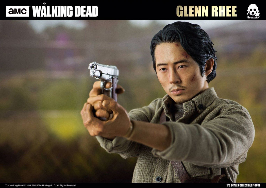 零元拍：ThreeZero 1/6《行尸走肉》 - 格伦.李仁济 / Glen Rhee 可动人偶3Z0038DV 豪华版全新未拆。