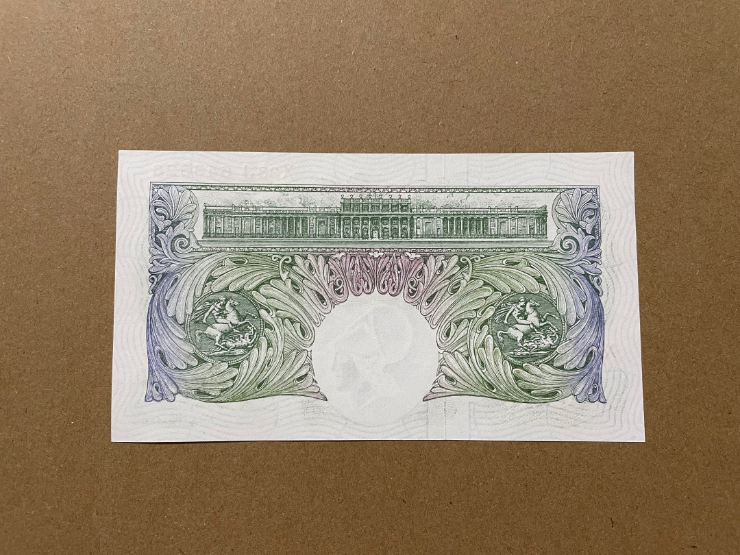 《张总收藏》30期—精品荟萃 英镑1镑 UNC A序列 1955年