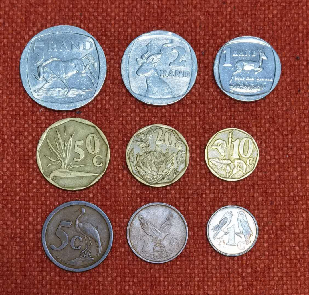 北京马甸外币专卖微拍第五十七期，非贵金属纪念币，流通币专场，陆续上新，欢迎光临 南非
