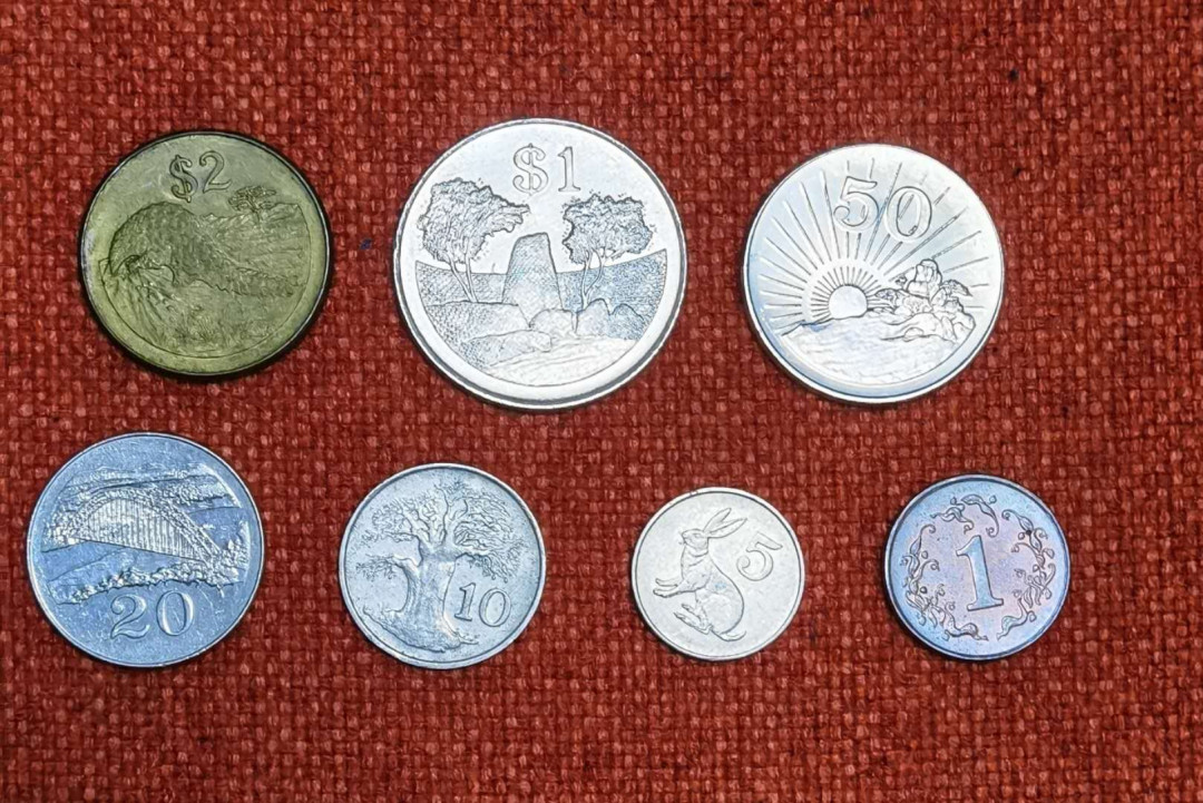 北京马甸外币专卖微拍第五十七期，非贵金属纪念币，流通币专场，陆续上新，欢迎光临 津巴布韦