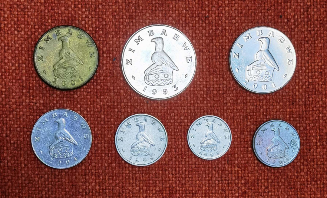 北京马甸外币专卖微拍第五十七期，非贵金属纪念币，流通币专场，陆续上新，欢迎光临 津巴布韦